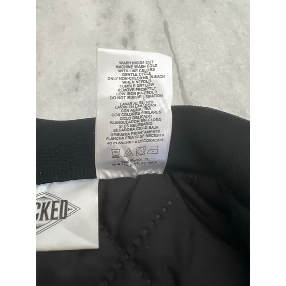 Wicked Glinda and Elphaba Girls Baseball Bomber Jacket Size 7/8 - Picture 6 of 9